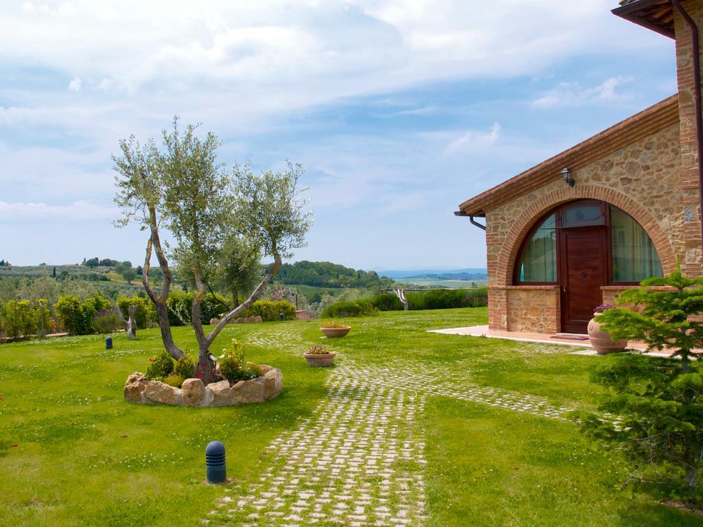 Вілла Casa Sandro A Podere Pascianella Castelmuzio Номер фото
