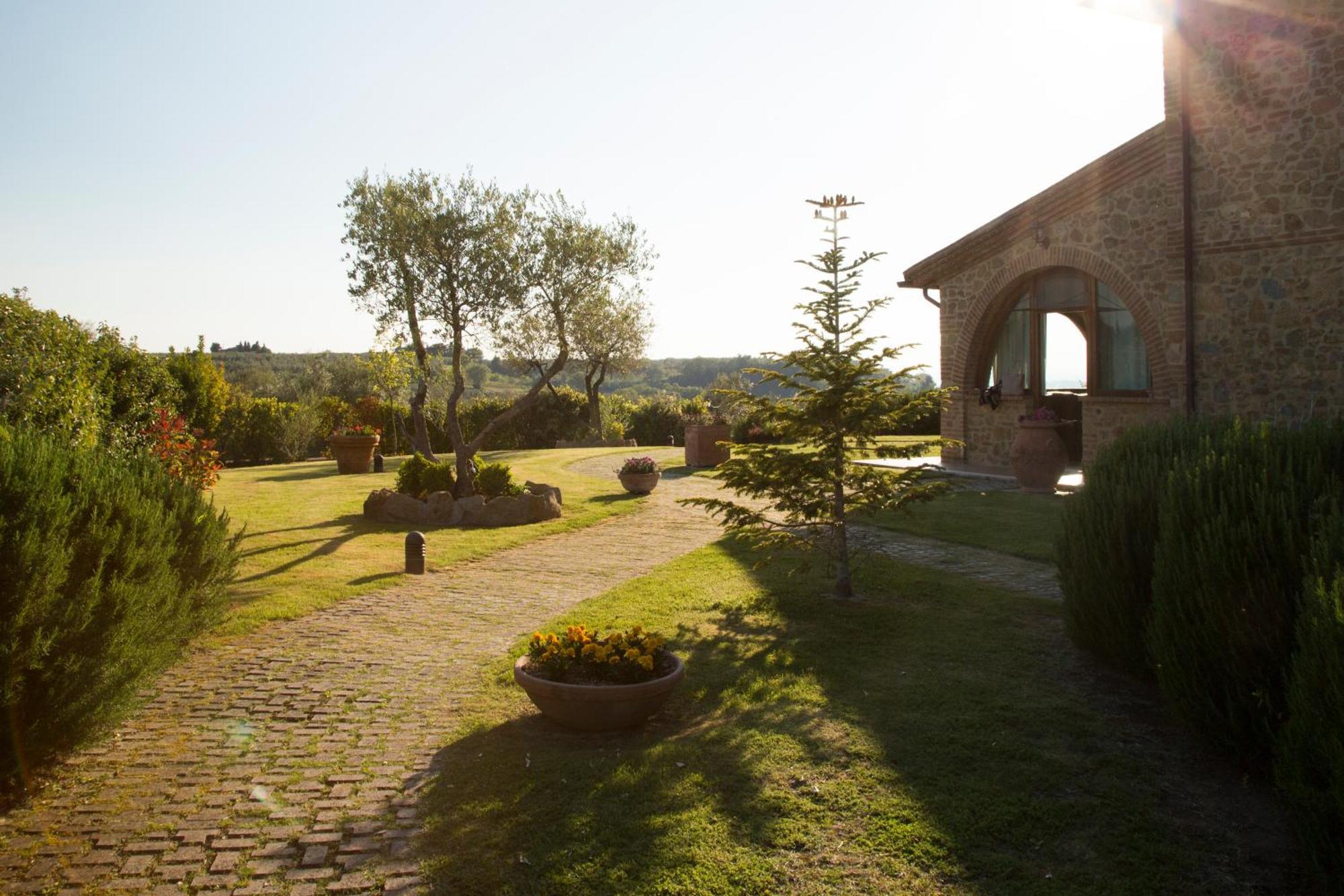 Вілла Casa Sandro A Podere Pascianella Castelmuzio Екстер'єр фото
